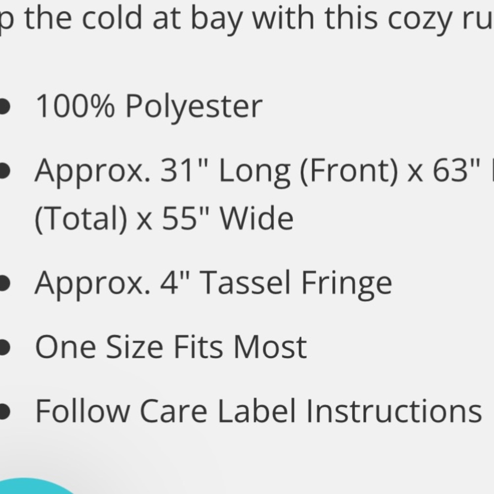 Multicolor Geometric Patterned Shawl NWT - image 4